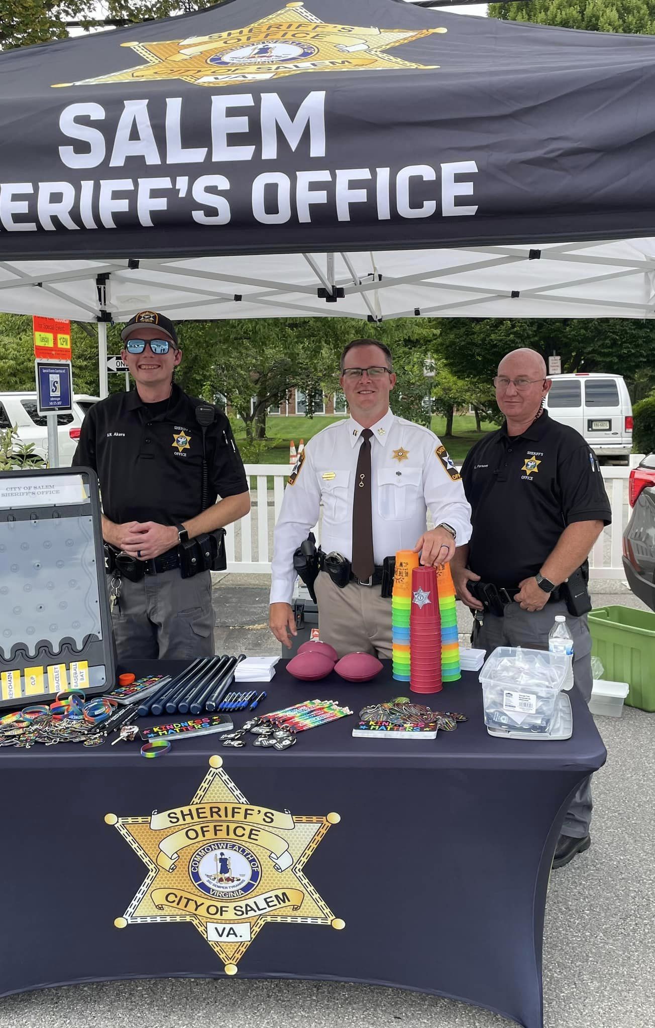 Sheriffs Department at First Friday 