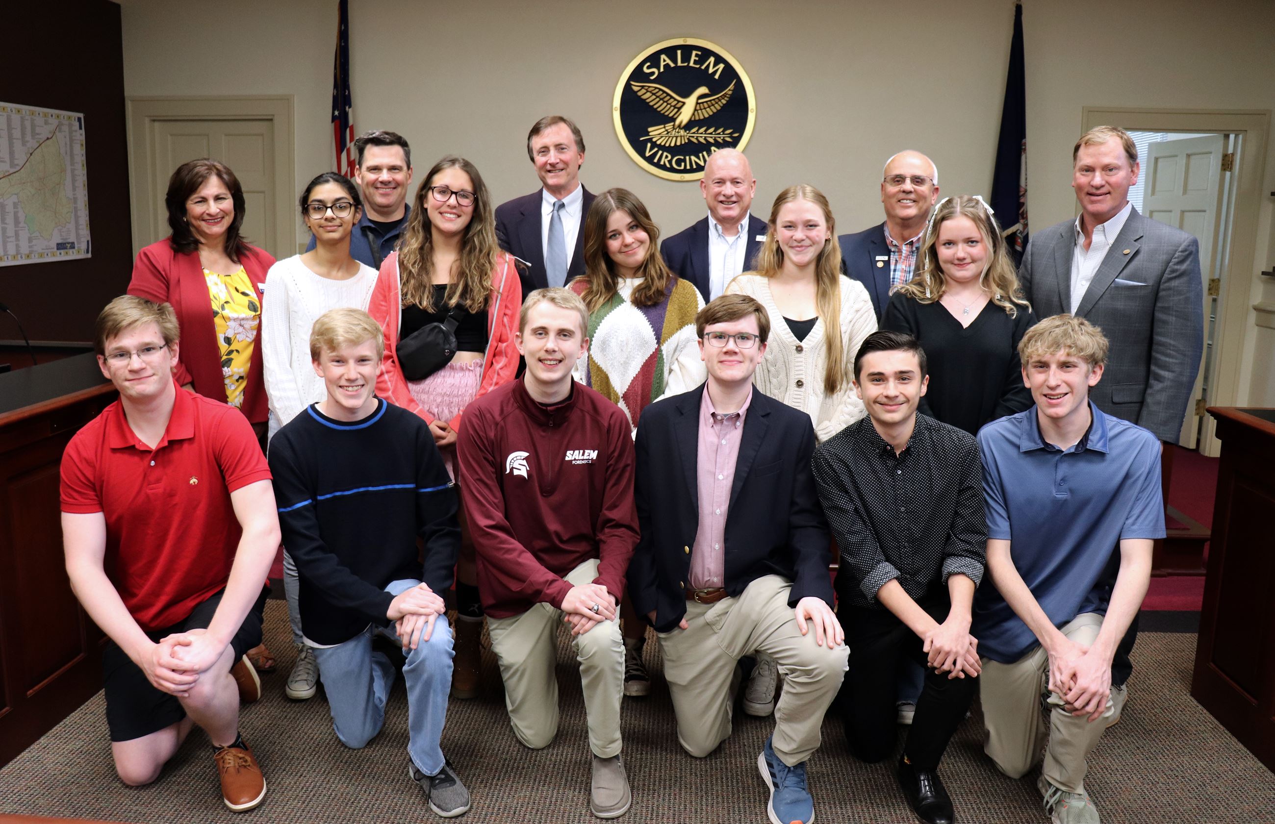 Salem High School Forensics Team