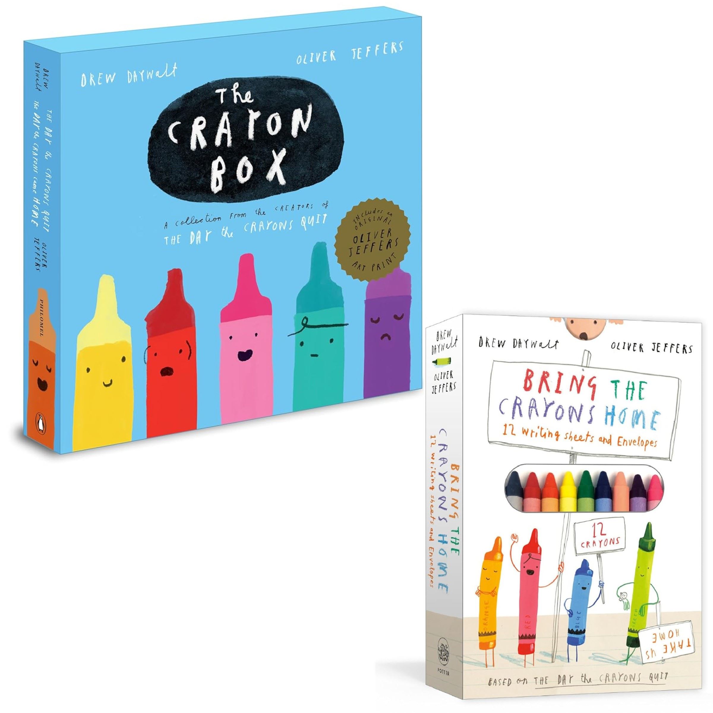 crayons quit set